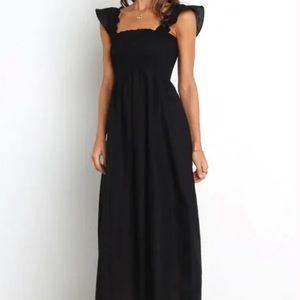 NWOT PETAL & PUP GENEVIEVE DRESS - BLACK